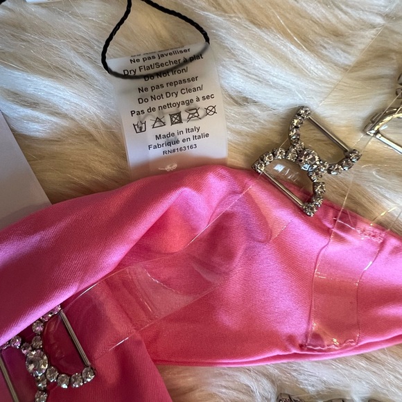 MONICA HANSEN Shine Like A Diamond Bikini Top & Bottom Set (Size M) 🌸 - Picture 4 of 11